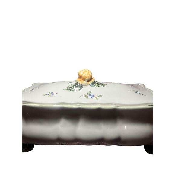 Vintage Garden, A Princess House Exclusive. 3 Piece Set. Planter/Casserole Dish - Picture 4 of 7